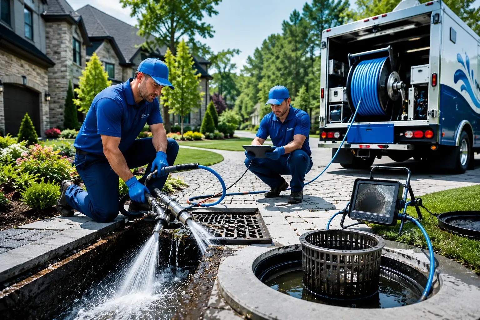 Local outdoor drain cleaning professionals in Dripping Springs, TX